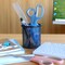 8.5" All-Purpose Scissors Bulk Set of 3 – Office, Home & School Craft Scissors with Soft Comfort Grip for Right and Left Hand Use